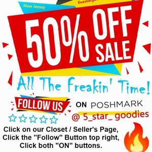 FOLLOW US... So You Can Know When The Next 50% Is Coming -